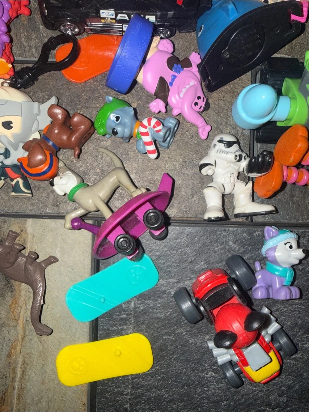 Mixed Toy Lot Iron Man Paw Patrol Star Wars Minecraft Disney Marvel Figures